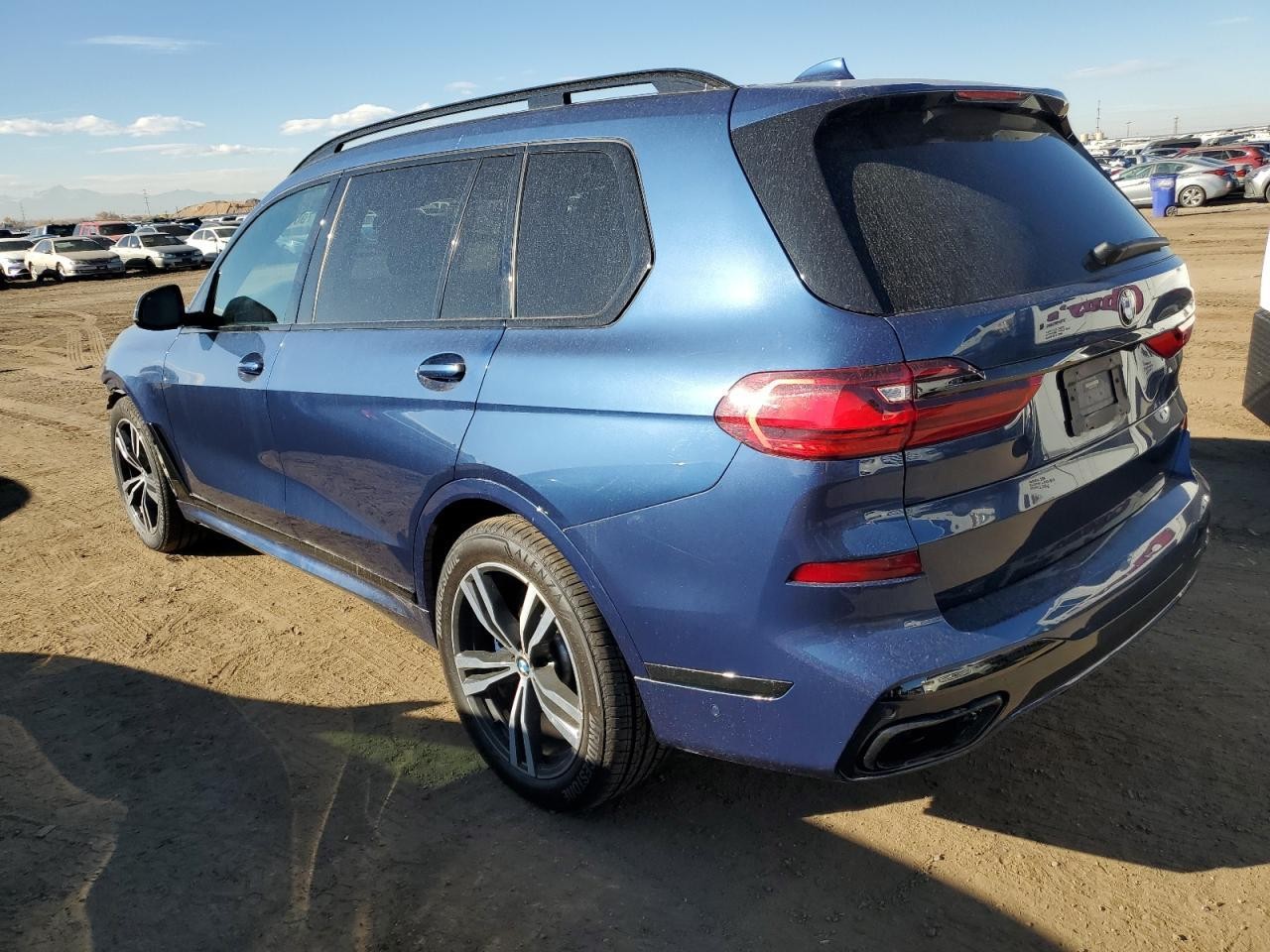 BMW X7 2022 Blue vin: 5UXCW2C05N9J28917